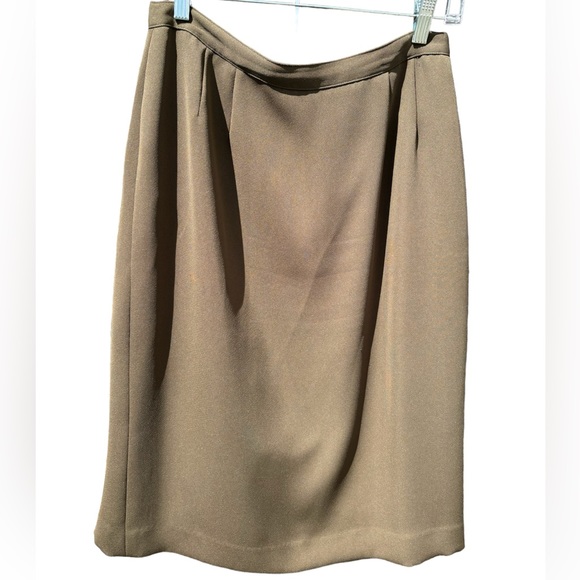 KASPER Women’s Two Piece Suit Jacket and Skirt Snake Skin Pattern Green Size 12 - Picture 6 of 15